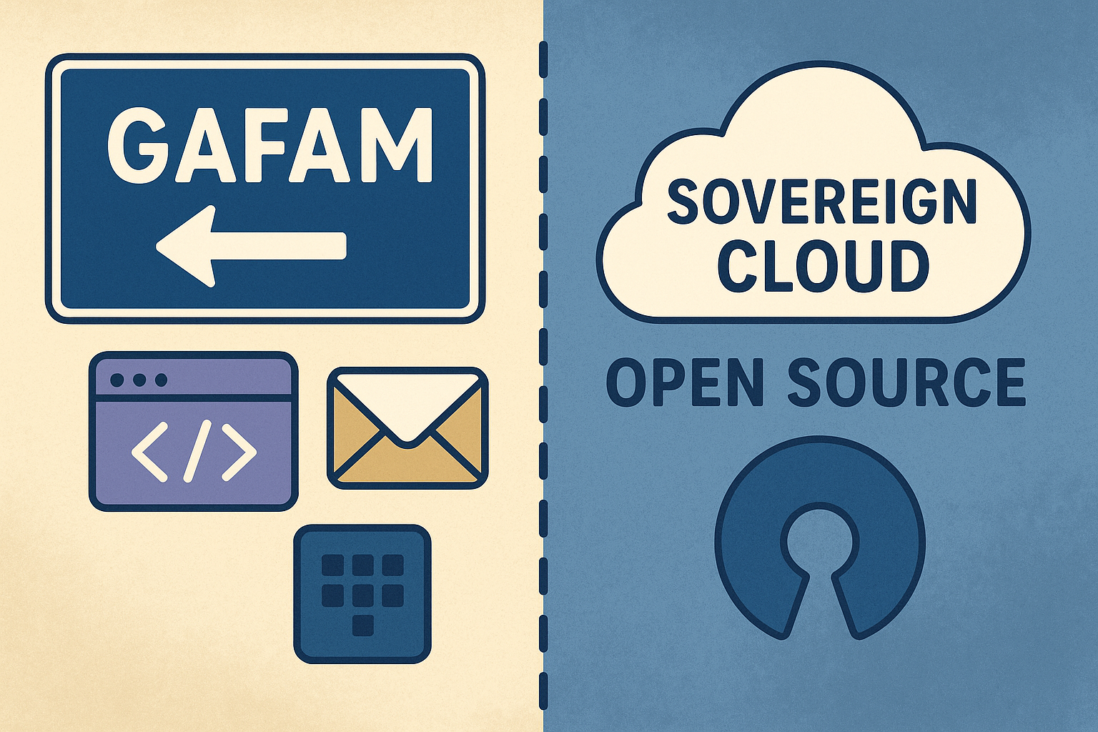 Souveraineté numérique : les collectivités locales se libèrent des GAFAM grâce à l’open source